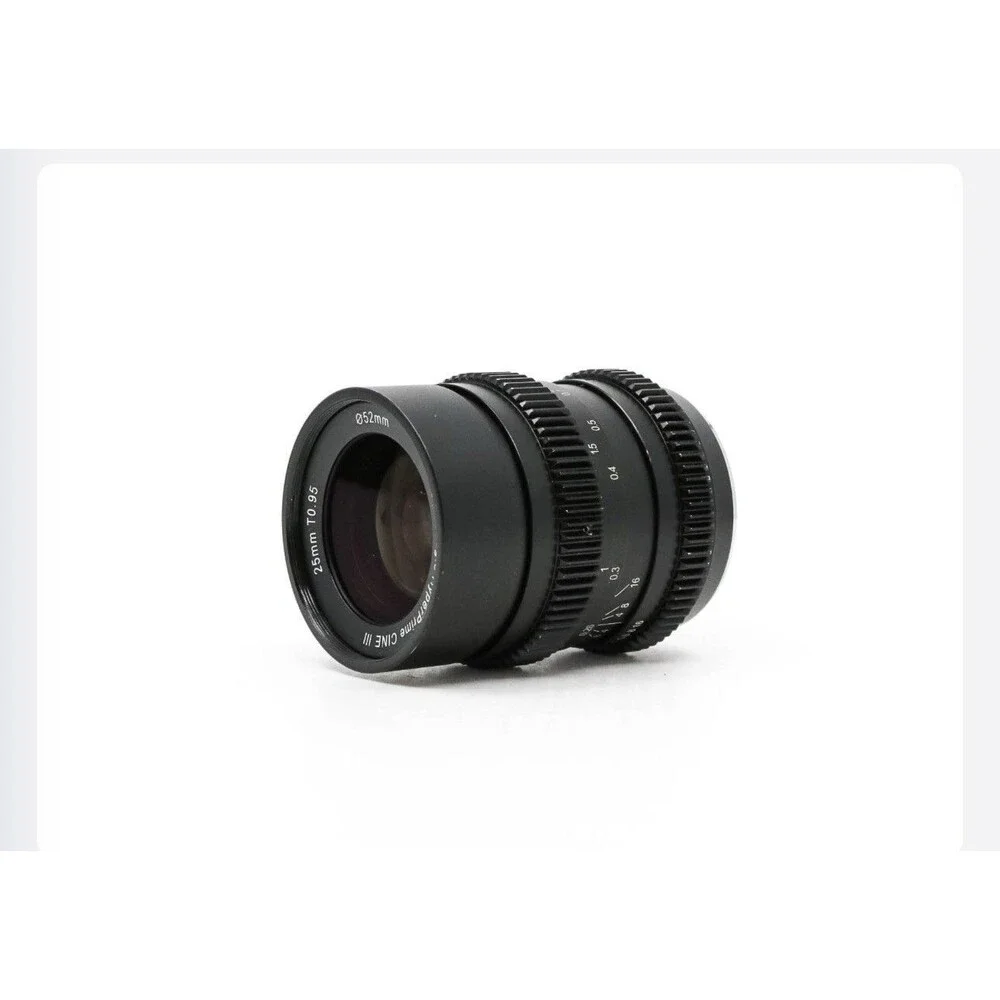 SLR Magic HyperPrime CINE III 25mm T0.95 MFT Micro Four Thirds Cinema Lens